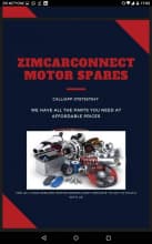 Zimcarconnect Motor Spares
