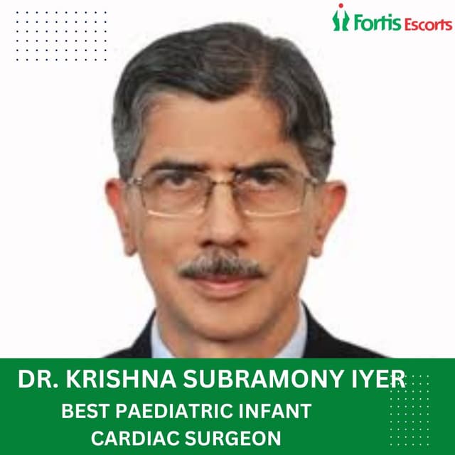 Dr. K S Iyer Best Paediatric Cardiologist India