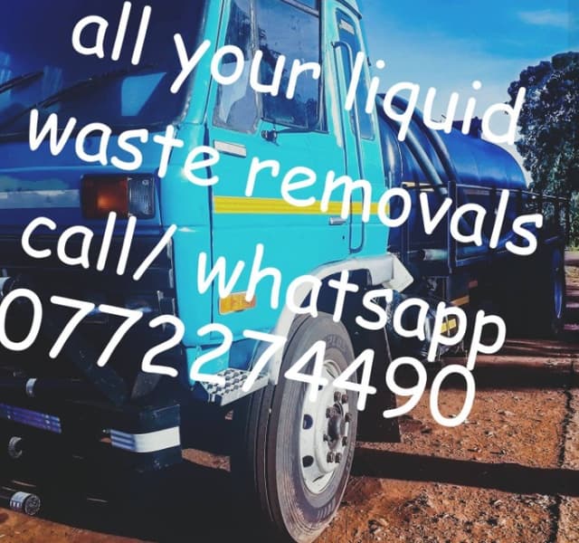 Liquid Waste Removal Zimbabwe : Septic Tank Emptying and Plumbers