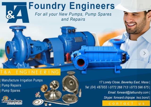 T &amp; A Foundry &amp; Engineering