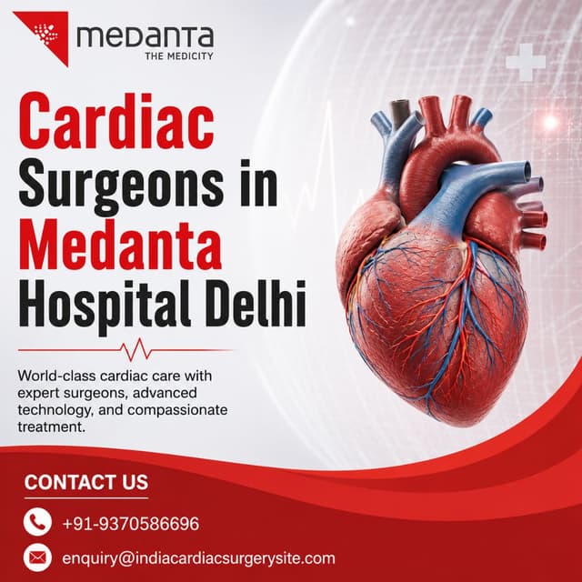 Best Cardiologists in Medanta Hospital Delhi