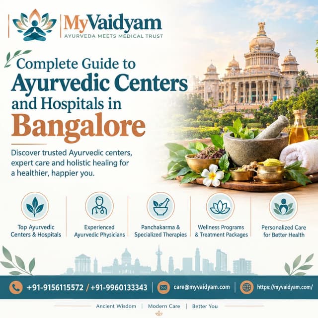 Best Ayurvedic Centers in Bangalore